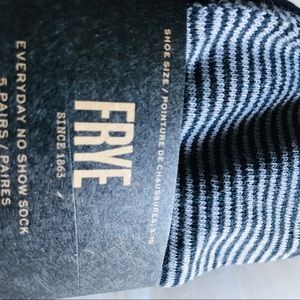 Frye Accessories - Frye no show socks, pack of 5 Frye Accessories - Frye no show socks, pack of 5